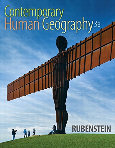 Book Cover Contemporary Human Geography (3rd Edition)