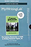 MyWritingLab with Pearson eText -- Standalone Access Card -- for The Curious Researcher: A Guide to Writing Research Papers (8th Edition)