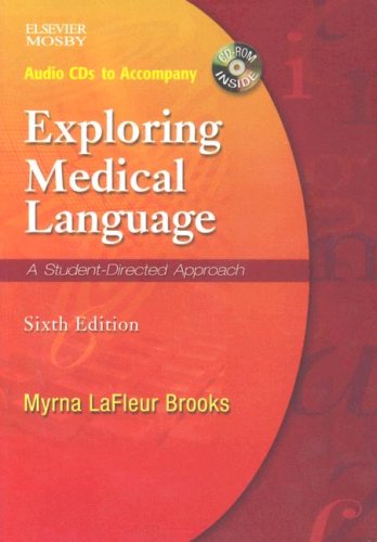 Audio CDs To Accompany Exploring Medical Language
