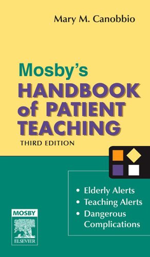 Mosby's Handbook of Patient Teaching, 3e
