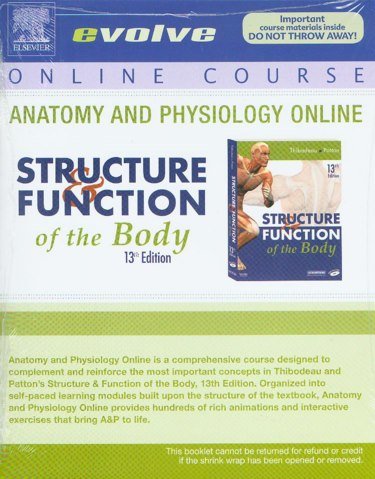 Anatomy & Physiology Online for Structure & Function of the Body (Access Code), 13e
