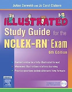 Illustrated Study Guide for the NCLEX-RNÂ® Exam, 6e (Mosby's Illustrated Study Guide for NCLEX-RN Exam)