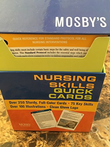Mosby's Nursing Skills Quick Cards, 1e
