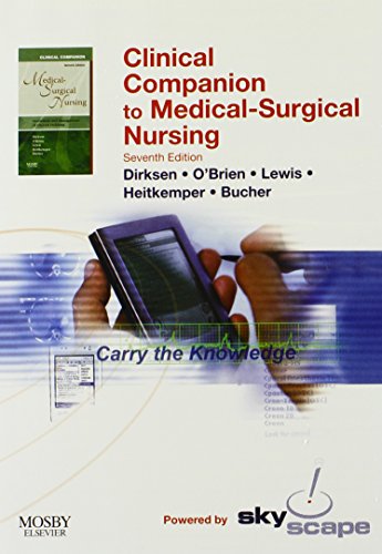 Clinical Companion to Medical Surgical Nursing - CD-ROM PDA Software, 7e
