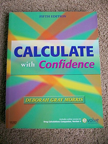 Calculate with Confidence (Morris, Calculate with Confidence)