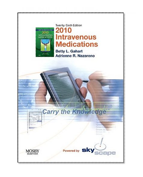 2010 Intravenous Medications - CD-ROM PDA Software, 26e