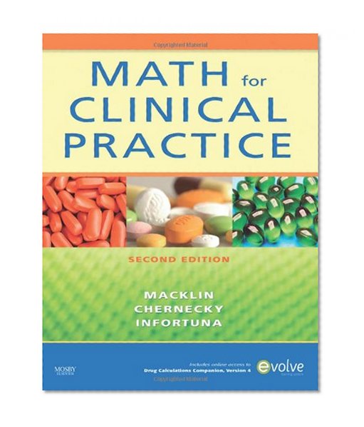 Book Cover Math for Clinical Practice, 2e