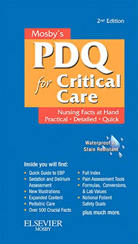Mosby's Nursing PDQ for Critical Care, 2e