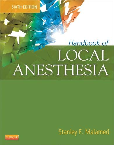 Book Cover Handbook of Local Anesthesia
