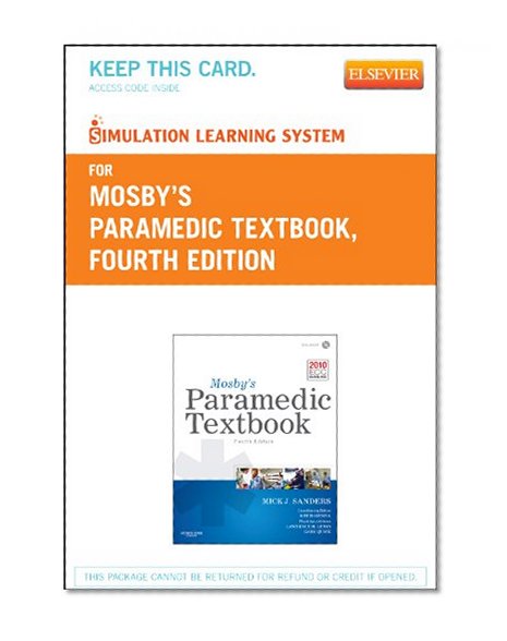 Simulation Learning System for Mosby's Paramedic Textbook (User Guide and Access Code), 4e