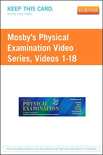 Mosby's Physical Examination Video Series (Access Code): Online Version, Videos 1-18, 1e