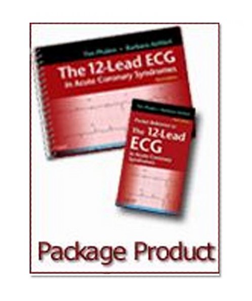 Book Cover The 12-Lead ECG in Acute Coronary Syndromes - Text and Pocket Reference Package, 3e