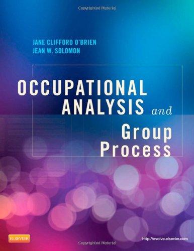 Occupational Analysis and Group Process, 1e