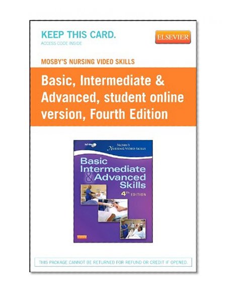 Mosby's Nursing Video Skills: Student Online Version (Access Card), 4e