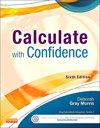 Book Cover Calculate with Confidence (Morris, Calculate with Confidence)