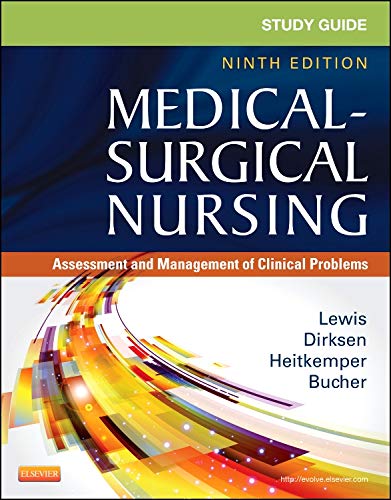 Book Cover Study Guide for Medical-Surgical Nursing: Assessment and Management of Clinical Problems (Study Guide for Medical-Surgical Nursing: Assessment & Management of Clinical Problem)
