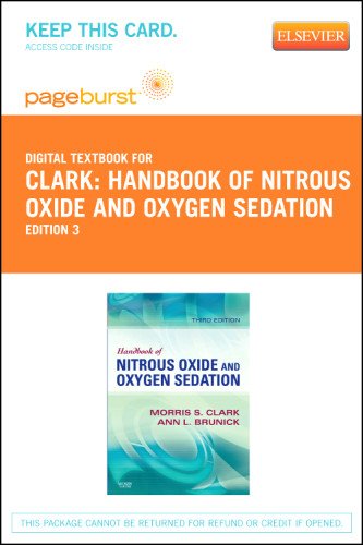 Handbook of Nitrous Oxide and Oxygen Sedation - Elsevier eBook on VitalSource (Retail Access Card), 3e