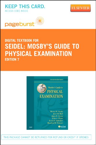 Mosby's Guide to Physical Examination - Pageburst E-Book on VitalSource (Retail Access Card), 7e