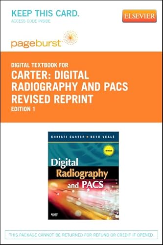 Digital Radiography and PACS Revised Reprint - Elsevier eBook on VitalSource (Retail Access Card), 1e