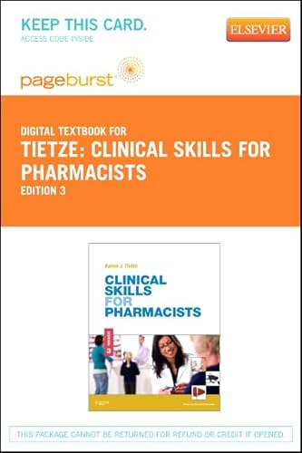 Clinical Skills for Pharmacists - Elsevier eBook on VitalSource (Retail Access Card): A Patient-Focused Approach