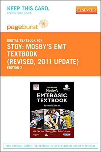 Mosby's EMT Textbook - Revised Reprint, 2011 Update - Pageburst E-Book on VitalSource (Retail Access Card), 2e