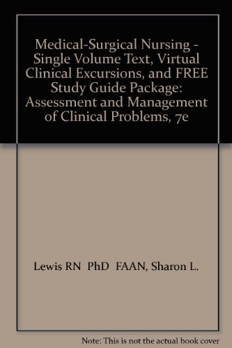 Medical-Surgical Nursing - Single Volume Text, Virtual Clinical Excursions, and FREE Study Guide Package: Assessment and Management of Clinical Problems, 7e