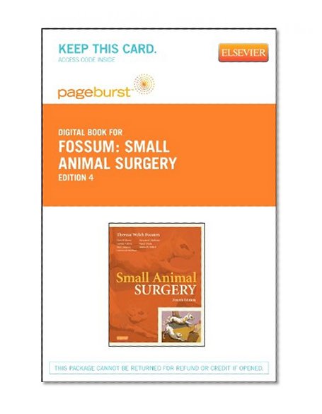 Small Animal Surgery Textbook - Elsevier eBook on VitalSource (Retail Access Card), 4e