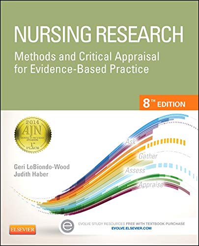 Book Cover Nursing Research: Methods and Critical Appraisal for Evidence-Based Practice (Nursing Research: Methods, Critical Appraisal & Utilization)