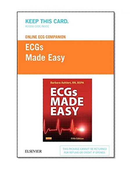 Online ECG Companion for ECGs Made Easy (Access Code), 5e