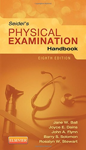 Book Cover Seidel's Physical Examination Handbook: An Interprofessional Approach (Mosbys Physical Examination Handbook)