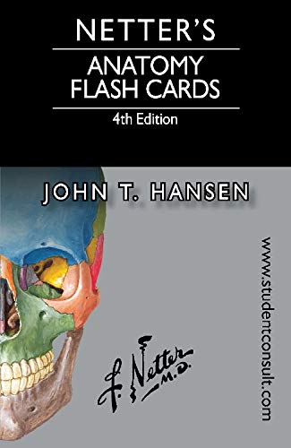 Book Cover Netter's Anatomy Flash Cards: with Online Student Consult Access (Netter Basic Science)