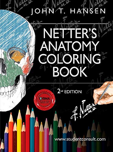 Book Cover Netter's Anatomy Coloring Book: with Student Consult Access (Netter Basic Science)
