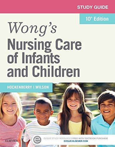 Book Cover Study Guide for Wong's Nursing Care of Infants and Children, 10th Edition