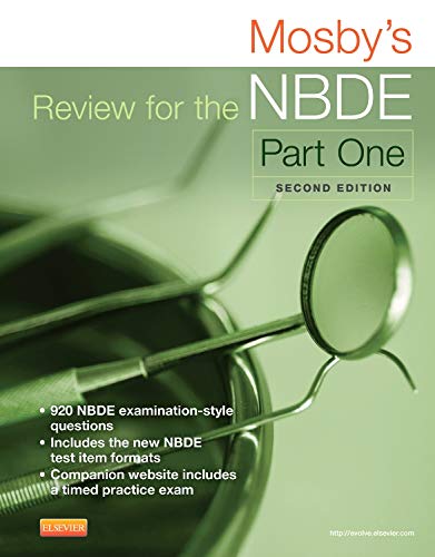 Book Cover Mosby's Review for the NBDE Part I