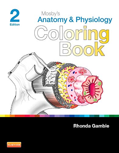 Book Cover Mosby's Anatomy and Physiology Coloring Book