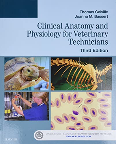 Book Cover Clinical Anatomy and Physiology for Veterinary Technicians