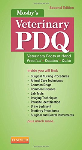 Book Cover Mosby's Veterinary PDQ