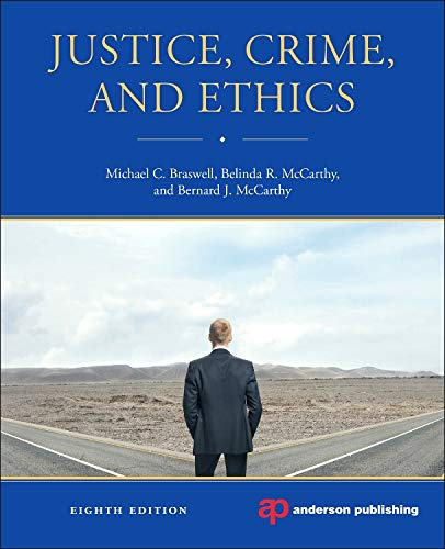 Book Cover Justice, Crime, and Ethics, Eighth Edition
