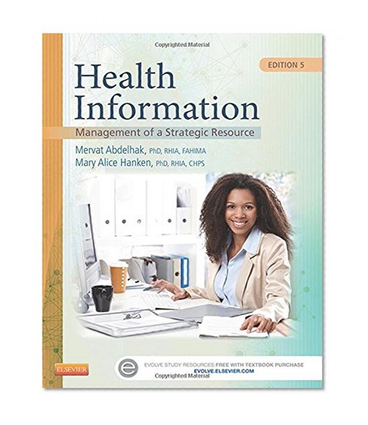 Book Cover Health Information: Management of a Strategic Resource, 5e
