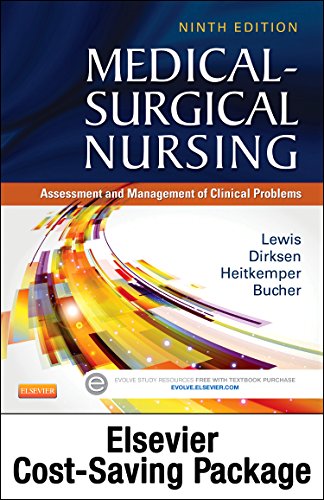 Medical-Surgical Nursing - Two-Volume Text and Elsevier Adaptive Learning and Quizzing Package (Retail Access Card), 9e