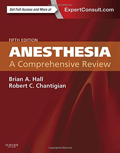 Book Cover Anesthesia: A Comprehensive Review, 5e