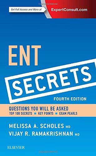 Book Cover ENT Secrets, 4e