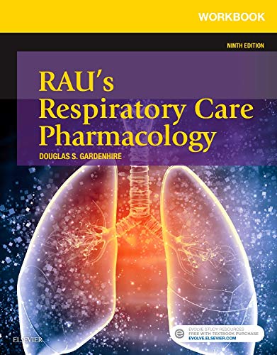 Book Cover Workbook for Rau's Respiratory Care Pharmacology