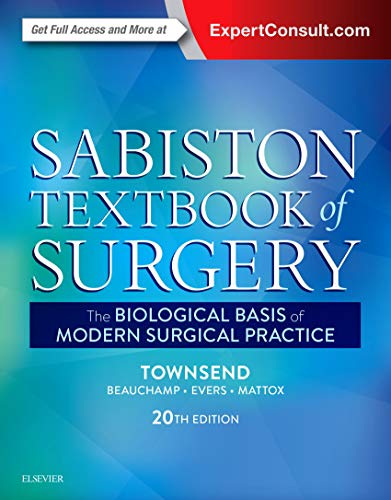 Book Cover Sabiston Textbook of Surgery: The Biological Basis of Modern Surgical Practice