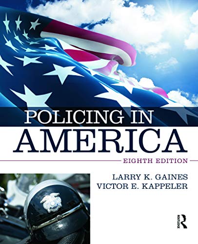 Book Cover Policing in America, Eighth Edition