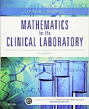 Book Cover Mathematics for the Clinical Laboratory, 3e