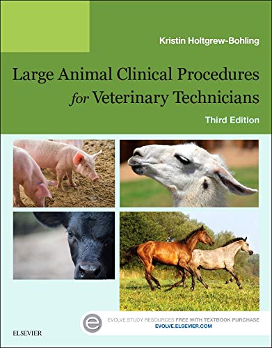 Book Cover Large Animal Clinical Procedures for Veterinary Technicians