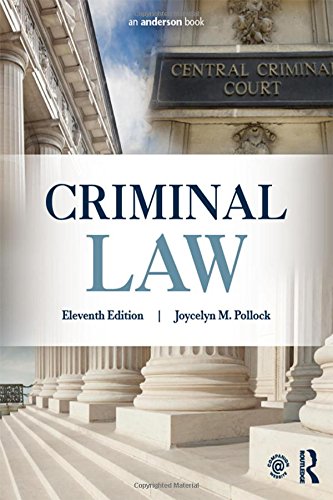 Book Cover Criminal Law (John C. Klotter Justice Administration Legal Series)