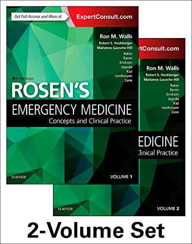 Book Cover Rosen's Emergency Medicine: Concepts and Clinical Practice: Volume - 1&2, 9e