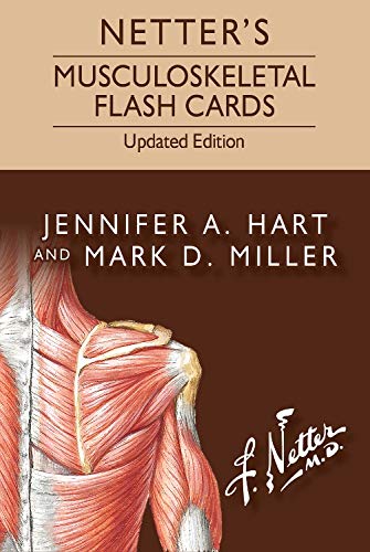 Netter's Musculoskeletal Flash Cards Updated Edition (Netter Basic Science)